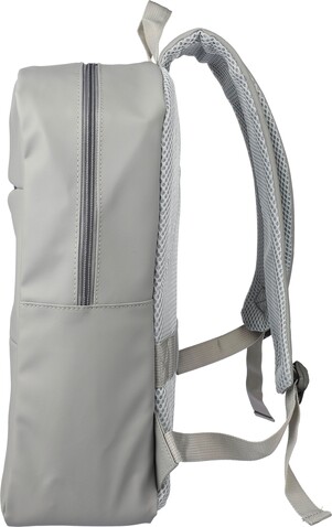 PU 15 Zoll Laptop-Rucksack Felicia – Schwarz bedrucken, Art.-Nr. 001999076_1172253