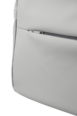 PU 15 Zoll Laptop-Rucksack Felicia – Schwarz bedrucken, Art.-Nr. 001999076_1172253