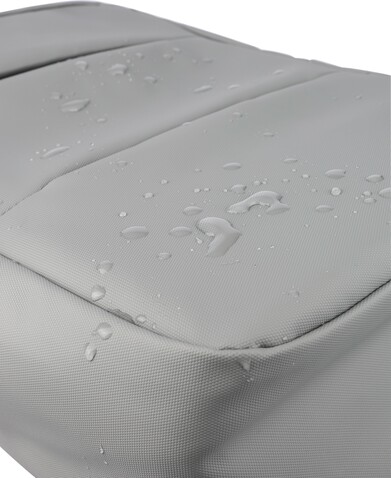 PU 15 Zoll Laptop-Rucksack Felicia – Schwarz bedrucken, Art.-Nr. 001999076_1172253