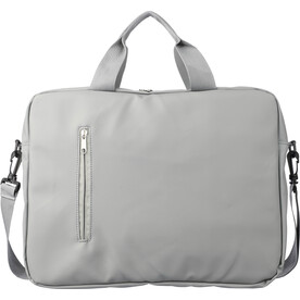 PU 15 Zoll Laptop-Tasche Floyd – Grau bedrucken, Art.-Nr. 003999999_1172254