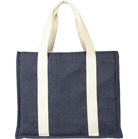 Einkaufstasche Gretchen | Denim | 19 l – Blau bedrucken, Art.-Nr. 005999999_1172316