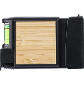 ABS-Maßband Jeff – Schwarz bedrucken, Art.-Nr. 001999999_1172416