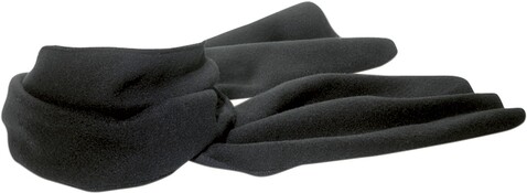 Fleece-Schal aus Polyester-Fleece Maddison – Schwarz bedrucken, Art.-Nr. 001999999_1743