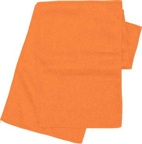 Fleece-Schal aus Polyester-Fleece Maddison – Orange bedrucken, Art.-Nr. 007999999_1743