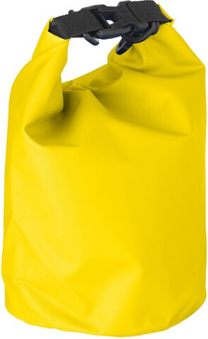 Strandtasche aus PVC Liese – Gelb bedrucken, Art.-Nr. 006999999_1877