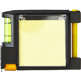 Maßband Brooke | Kunststoff | 5-in-1 | 2 Meter – Schwarz bedrucken, Art.-Nr. 001999999_2147