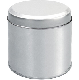 Stroopwafel-Dose Sanvi – Silber bedrucken, Art.-Nr. 032999999_2189
