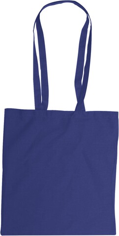 Baumwolltasche Amanda | 10,5 l – Blau bedrucken, Art.-Nr. 005999999_2314