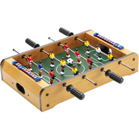 Fußball-Tischkicker aus Holz/Kunststoff/Metall Alina – custom/multicolor bedrucken, Art.-Nr. 009999999_2346