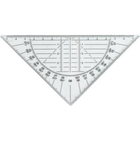 Geodreieck Jaden | 45° – Neutral bedrucken, Art.-Nr. 021999999_2413