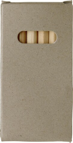 Buntstiftset Gigi | 6-teilig – Grau bedrucken, Art.-Nr. 003999999_2432 Buntstiftset Gigi | 6-teilig – Grau bedrucken, Art.-Nr. 003999999_2432