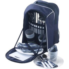 Picknickrucksack Neo | 25 Stück – Blau bedrucken, Art.-Nr. 005999999_2645