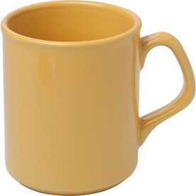 Tasse Jamie | Porzellan | 250 ml – Gelb bedrucken, Art.-Nr. 006999999_2834