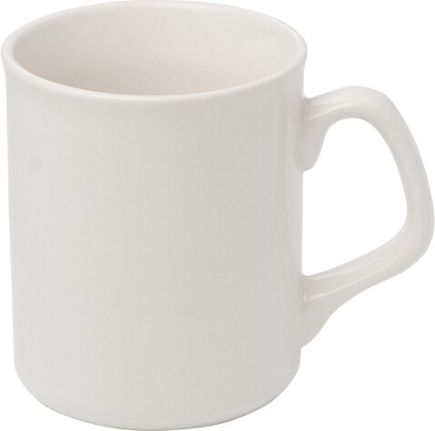 Becher aus Porzellan Jamie – Weiß bedrucken, Art.-Nr. 002999999_2834