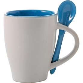 Becher aus Keramik Eduardo – Hellblau bedrucken, Art.-Nr. 018999999_2855 Becher aus Keramik Eduardo – Hellblau bedrucken, Art.-Nr. 018999999_2855