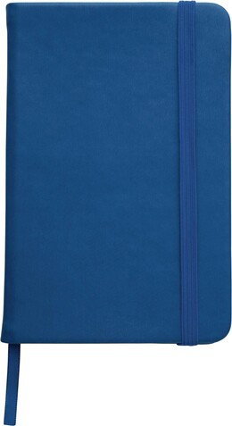 Notizbuch aus PU Dita – Blau bedrucken, Art.-Nr. 005999999_2889