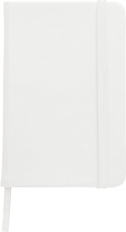 Notizbuch aus PU Dita – Weiß bedrucken, Art.-Nr. 002999999_2889