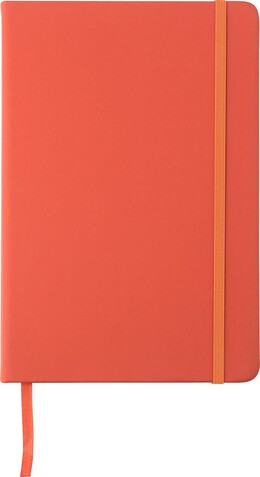 Notizbuch A5 aus PU Eva – Orange bedrucken, Art.-Nr. 007999999_3076