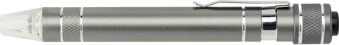 Bit Set aus Metall Paquita – Grau bedrucken, Art.-Nr. 003999999_3117