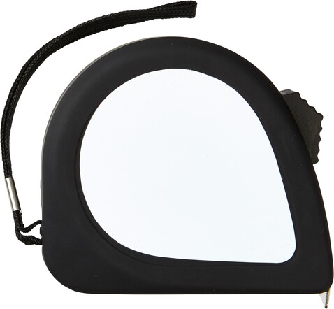 Maßband Emmanuel | Kunststoff | 5 Meter – Schwarz bedrucken, Art.-Nr. 001999999_3145