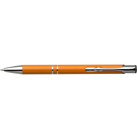 Kugelschreiber aus Aluminium Albacete – Orange bedrucken, Art.-Nr. 007999999_3444 Kugelschreiber aus Aluminium Albacete – Orange bedrucken, Art.-Nr. 007999999_3444