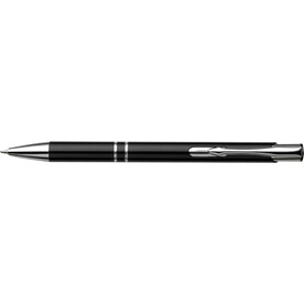 Kugelschreiber Albacete – Schwarz bedrucken, Art.-Nr. 001999999_3444