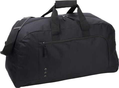Sporttasche Antoinette | 38 l – Schwarz bedrucken, Art.-Nr. 001999999_3572