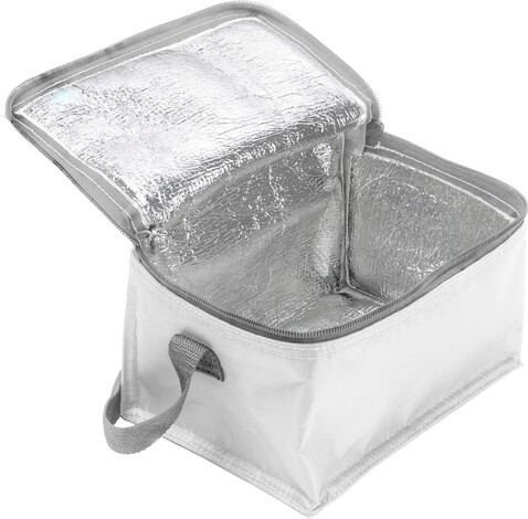 Kühltasche Cleo | 3 l – Weiß bedrucken, Art.-Nr. 002999999_3604