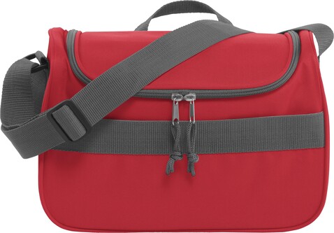 Kühltasche aus Polyester Siti – Rot bedrucken, Art.-Nr. 008999999_3764