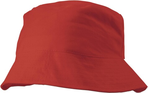 Sonnenhut aus 100% Baumwolle Felipe – Rot bedrucken, Art.-Nr. 008999999_3826