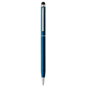 Kugelschreiber aus Aluminium Irina – Blau bedrucken, Art.-Nr. 005999999_3832 Kugelschreiber aus Aluminium Irina – Blau bedrucken, Art.-Nr. 005999999_3832