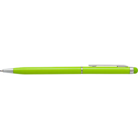 Kugelschreiber Irina | Stylus – Limettengrün bedrucken, Art.-Nr. 019999999_3832