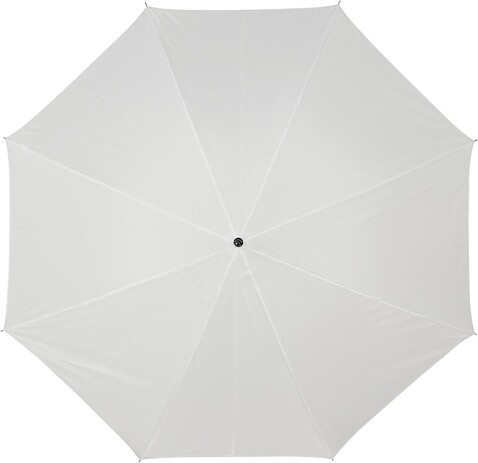 Automatik Stockschirm aus Polyester Andy – Weiß bedrucken, Art.-Nr. 002999999_4064