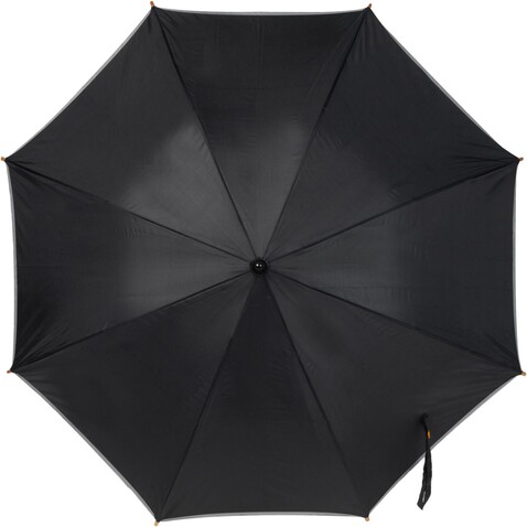 Regenschirm Carice | Automatisch | Reflektierend – Schwarz bedrucken, Art.-Nr. 001999999_4068