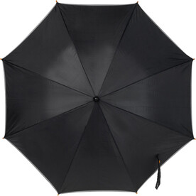 Regenschirm Carice | Automatisch | Reflektierend – Schwarz bedrucken, Art.-Nr. 001999999_4068