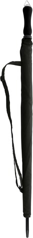 Portierschirm aus Polyester Beatriz – Schwarz bedrucken, Art.-Nr. 001999999_4087
