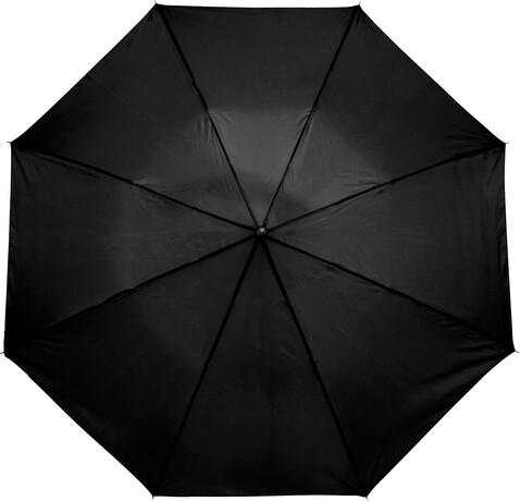 Taschenschirm aus Polyester Mimi – Schwarz bedrucken, Art.-Nr. 001999999_4092