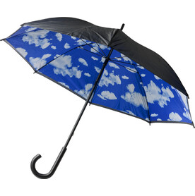 Regenschirm Ronnie | Nylon – Hellblau bedrucken, Art.-Nr. 018999999_4136