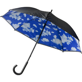Regenschirm Ronnie | Nylon – Hellblau bedrucken, Art.-Nr. 018999999_4136