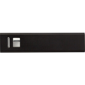 Powerbank aus Aluminium Kathy – Schwarz bedrucken, Art.-Nr. 001999999_4199