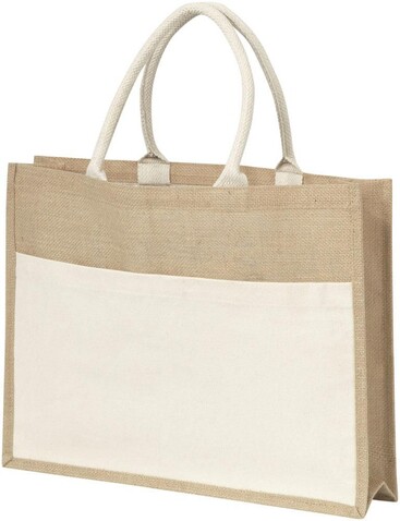 Jutetasche Livvie | Laminiert | 325 g/m² – neutral bedrucken, Art.-Nr. 311999999_4223