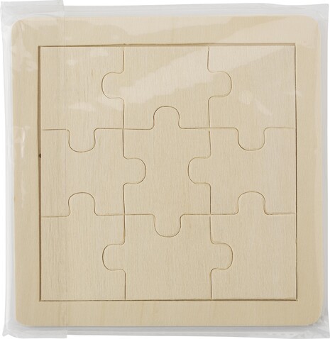Neunteiliges Puzzle aus Holz Alvaro – holz bedrucken, Art.-Nr. 945999999_427485