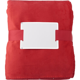 Plaid Margot | Polyester – Rot bedrucken, Art.-Nr. 008999999_4290