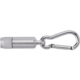 Schlüsselanhänger mit Lampe Tracy – Silber bedrucken, Art.-Nr. 032999999_432009