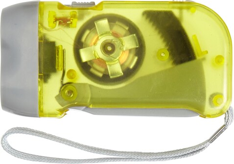 Solar-Taschenlampe Tristan – Gelb bedrucken, Art.-Nr. 006999999_4532