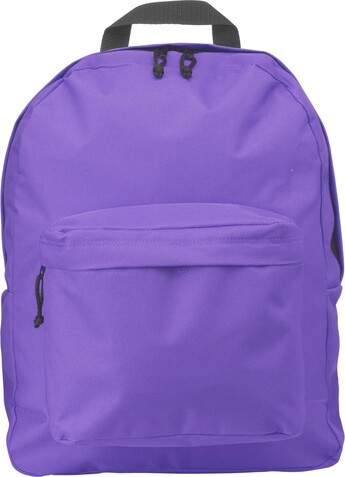 Rucksack aus Polyester Livia – Violett bedrucken, Art.-Nr. 024999999_4585