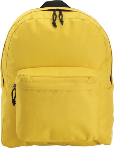 Rucksack aus Polyester Livia – Gelb bedrucken, Art.-Nr. 006999999_4585