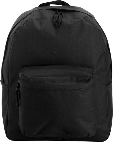 Rucksack aus Polyester Livia – Schwarz bedrucken, Art.-Nr. 001999999_4585