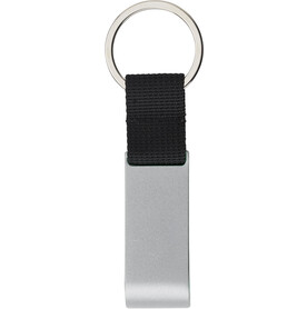 Schlüsselanhänger Lionel | Aluminium | Flaschenöffner | Einkaufswagenchip – Silber bedrucken, Art.-Nr. 032999999_483840