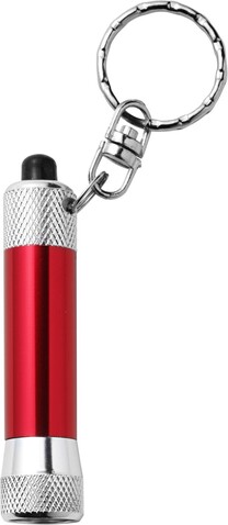 LED-Lampe aus Metall Audrey – Rot bedrucken, Art.-Nr. 008999999_4845
